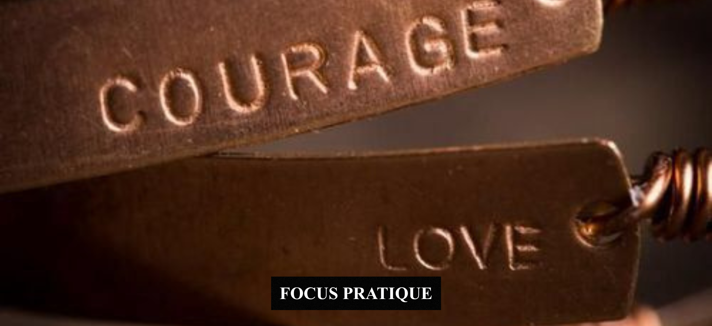 LA DÉCISION LA PLUS COURAGEUSE : SE FAIRE CONFIANCE.